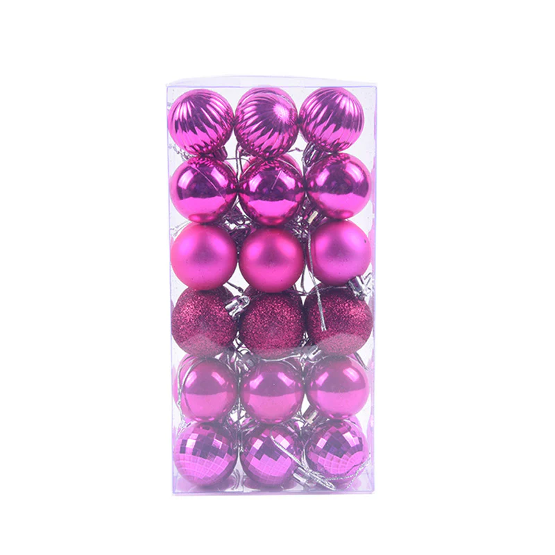 36 PCs Christmas Tree Decoration Colour Ball Set - Image 12