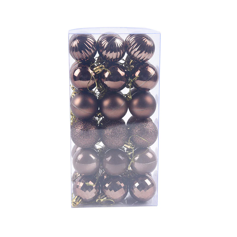 36 PCs Christmas Tree Decoration Colour Ball Set - Image 5