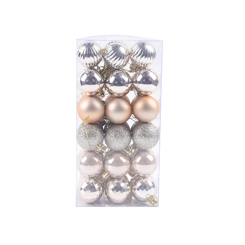 36 PCs Christmas Tree Decoration Colour Ball Set - Image 6