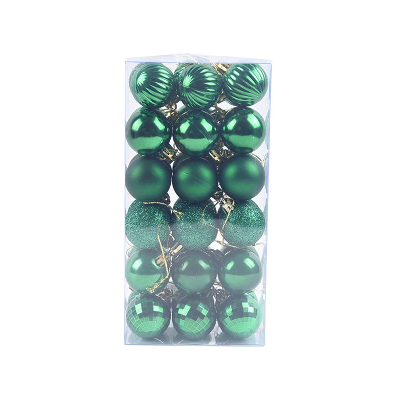 36 PCs Christmas Tree Decoration Colour Ball Set - Image 9