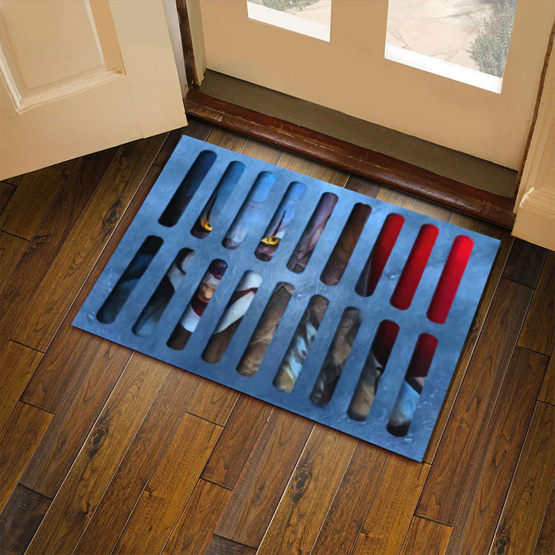 3D Plaid Seasonal Christmas/Halloween Door Mat - Image 12