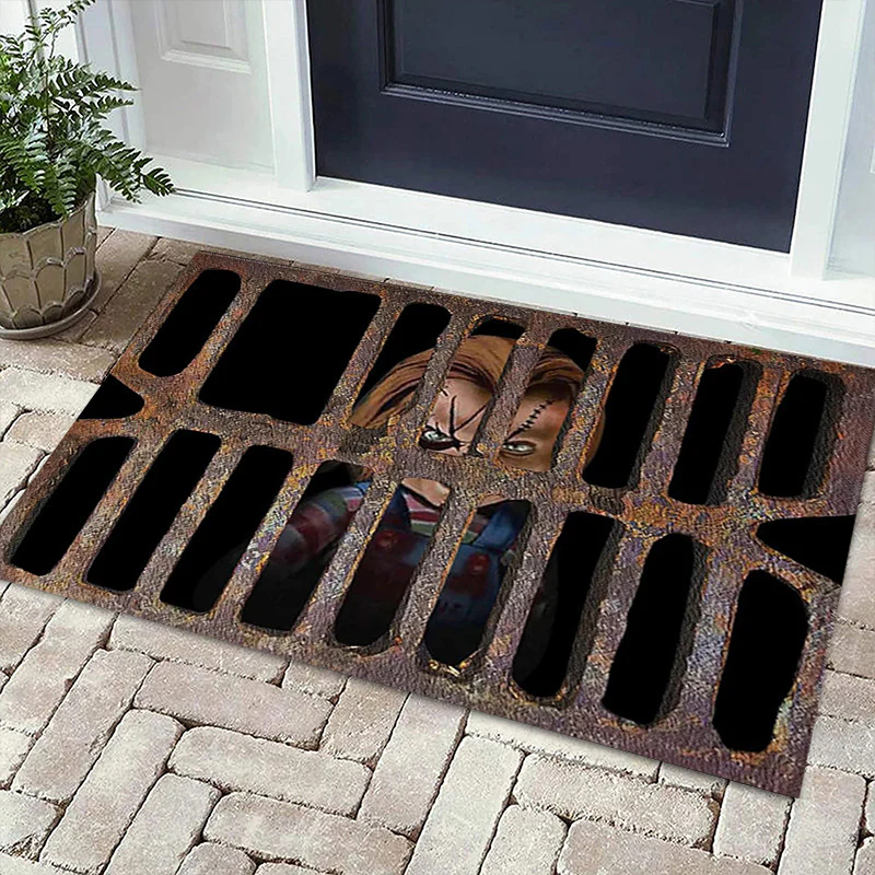 3D Plaid Seasonal Christmas/Halloween Door Mat - Image 15