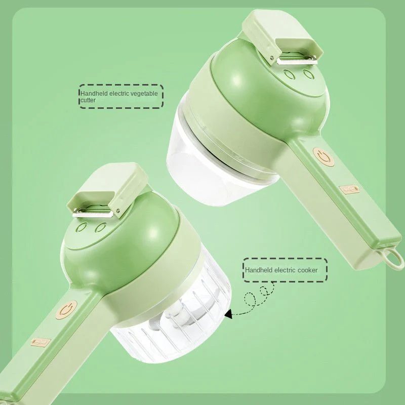 4-in-1 Portable Handheld Multifunctional Electric Food Processor - Image 5