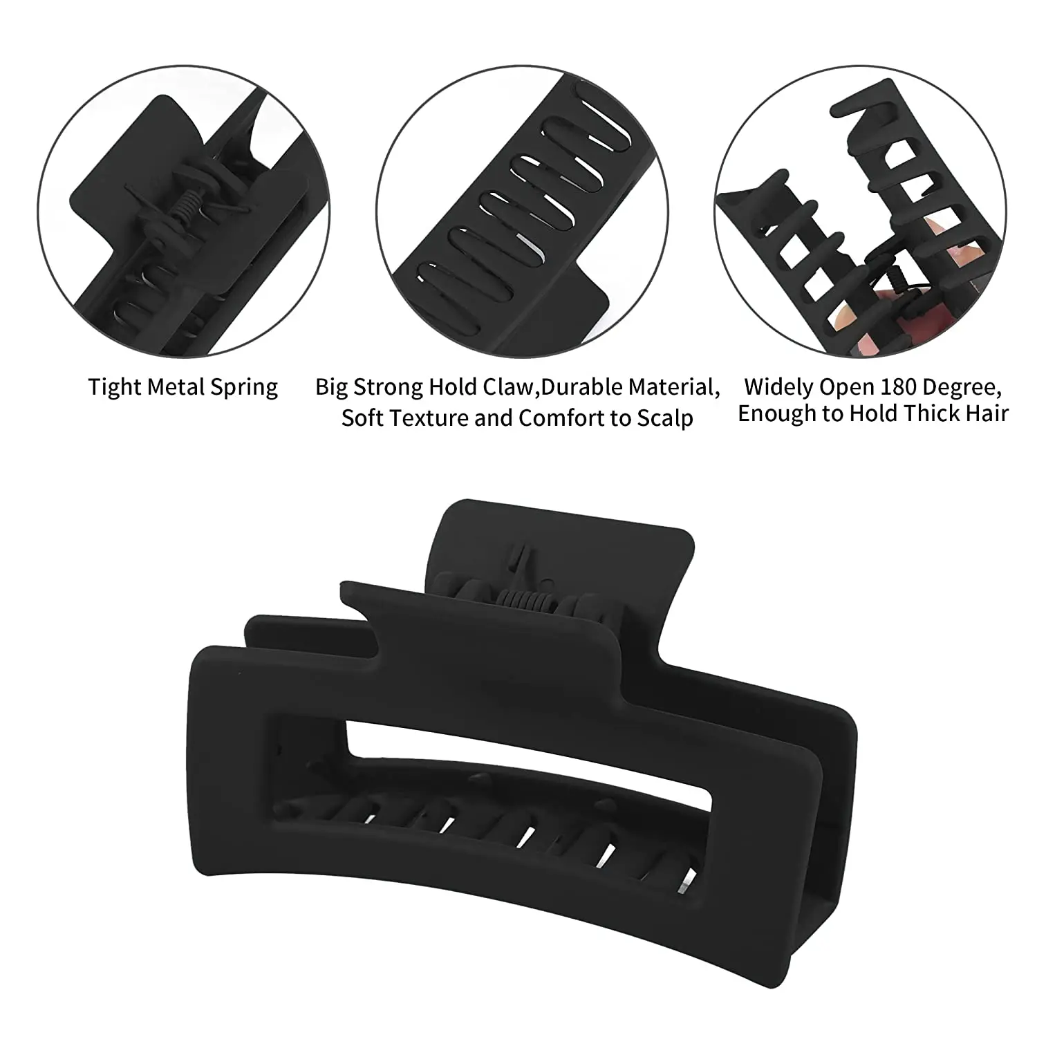 4PCs Set of Non-Slip Claw Clips - Image 4