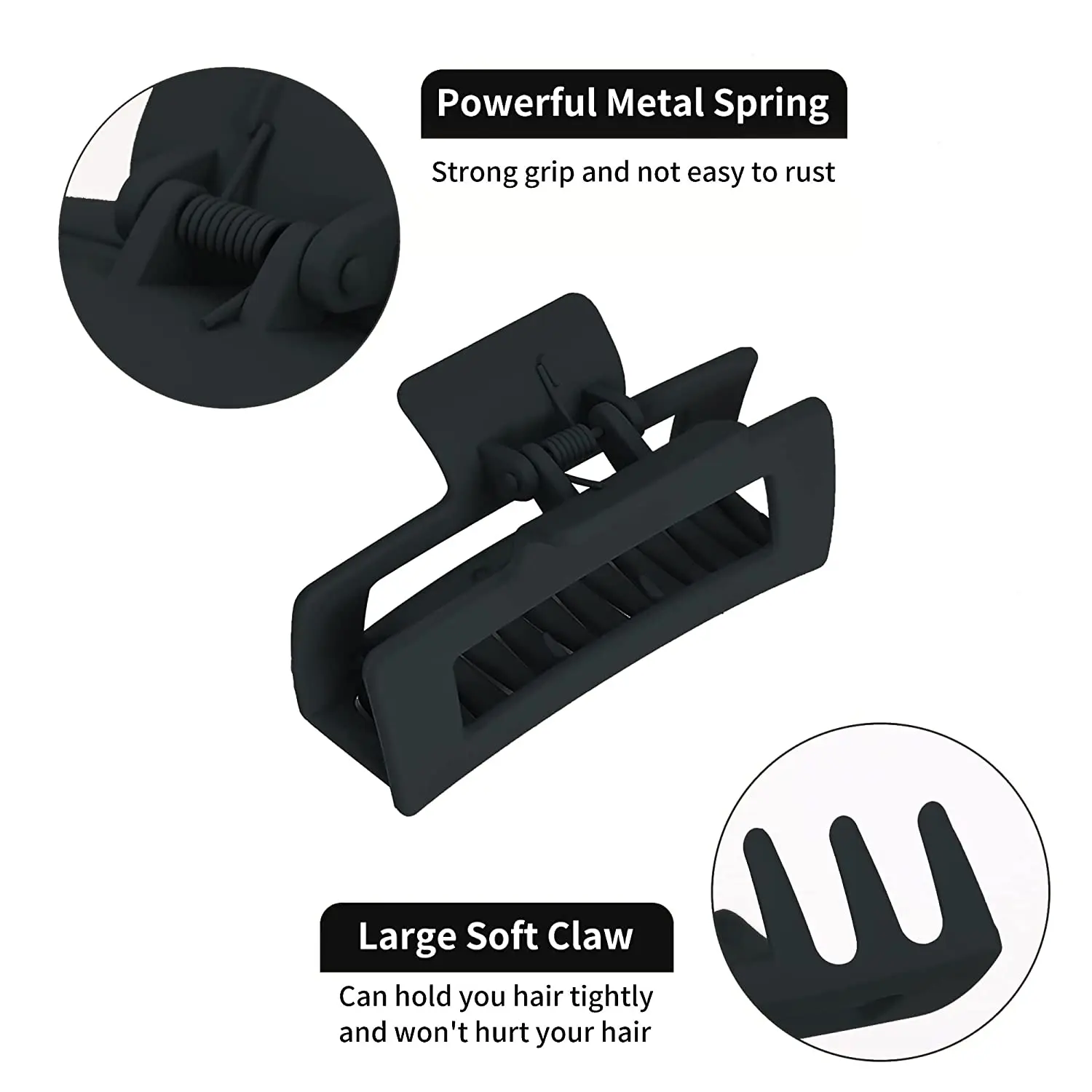 4PCs Set of Non-Slip Claw Clips - Image 5