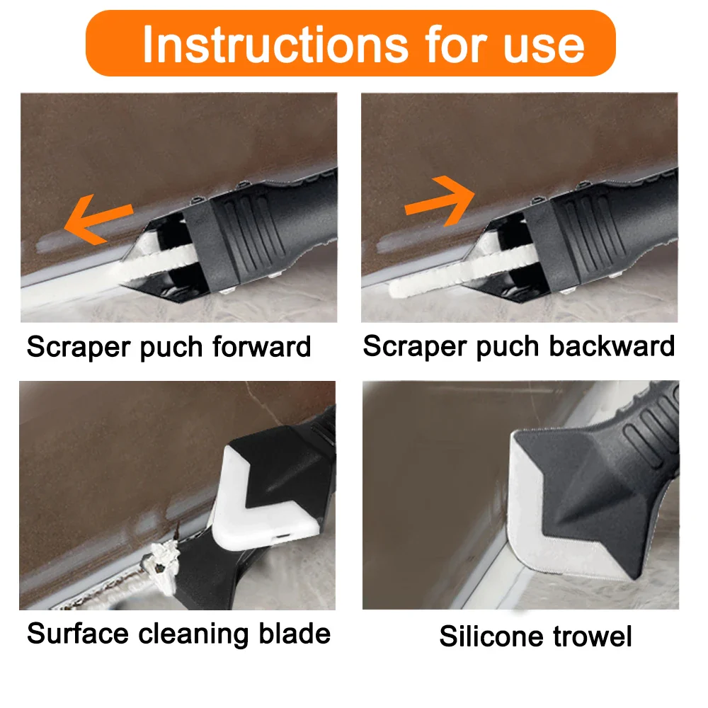5-In-1 Silicone Scraper Sealant - Image 2