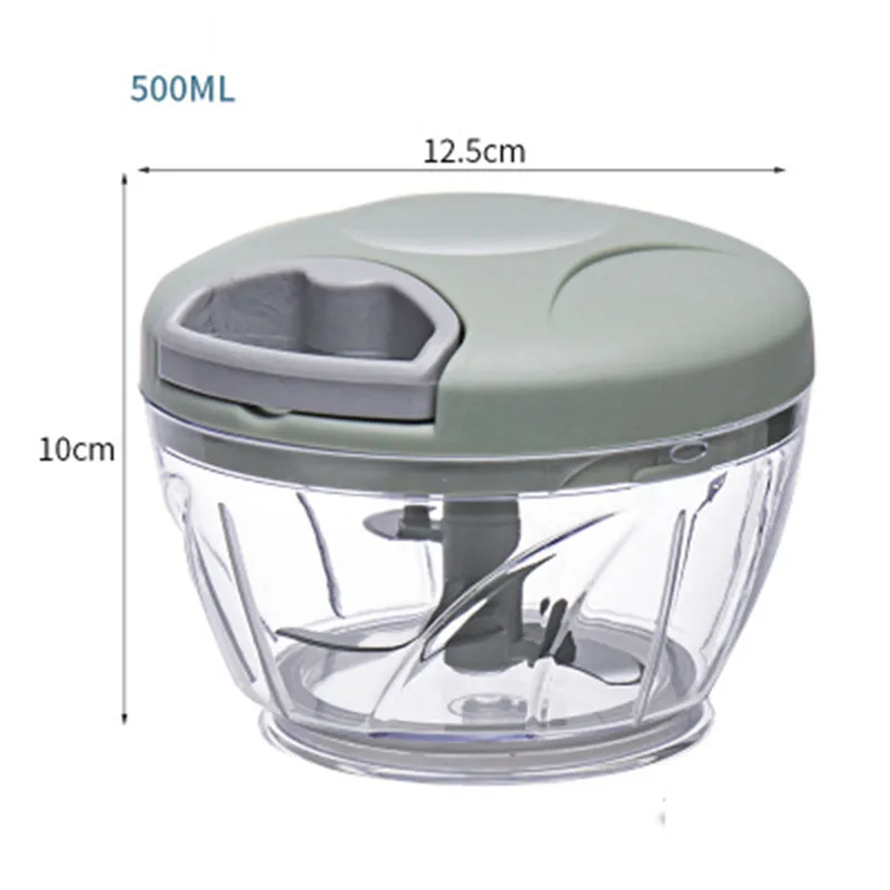 500/900ML Manual Garlic / Vegetable Chopper - Image 9