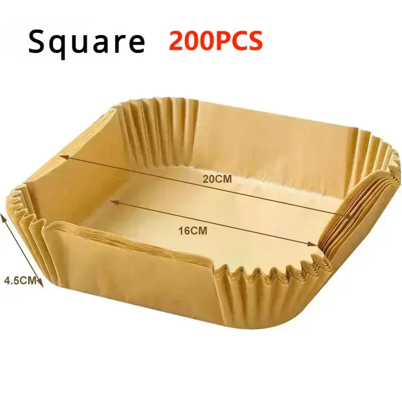 Air Fryer Disposable Parchment Paper (Pack of 50) - Image 8