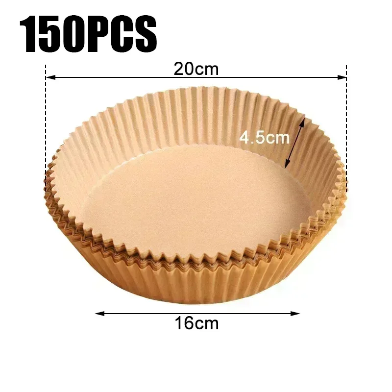 50pcs Air Fryer Grease Absorbent Silicone Paper Pads - Image 16