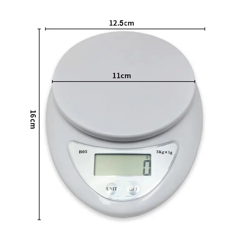 5kg LED Portable Digital Kitchen Scale - Image 6