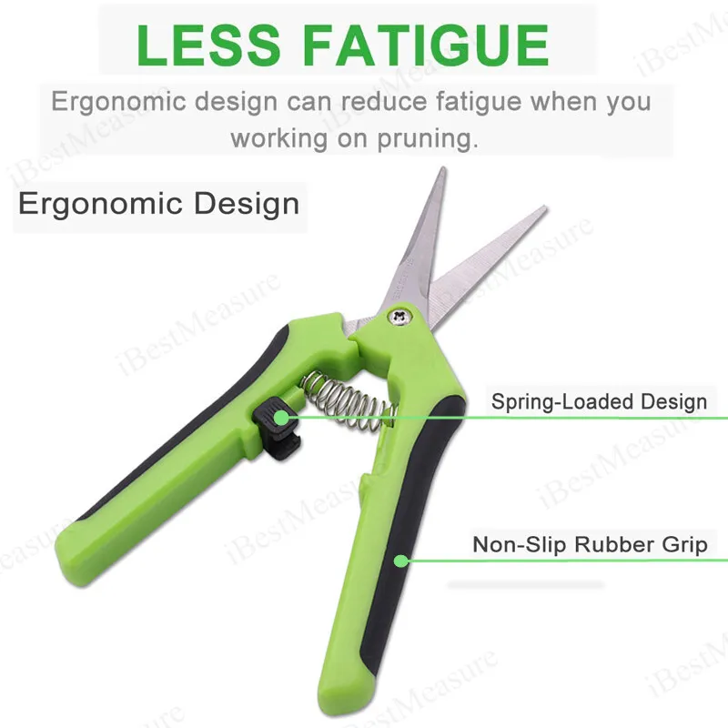 6.5 Inch Gardening Scissors Hand Pruner - Image 2