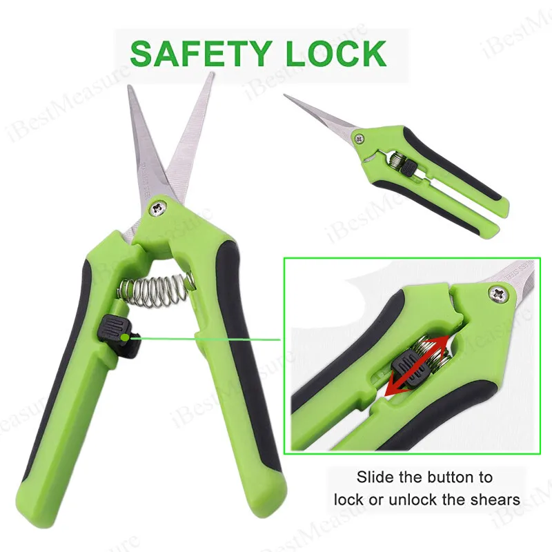 6.5 Inch Gardening Scissors Hand Pruner - Image 3