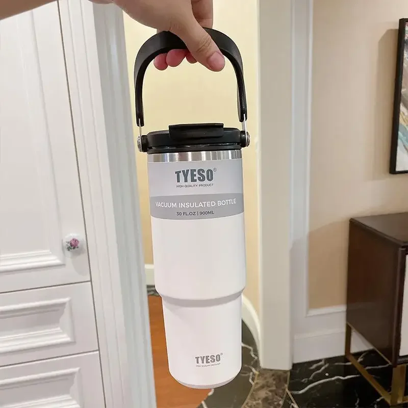 600ml 750ml 900ml Coffee Cup Thermal Vacuum Mug - Image 5