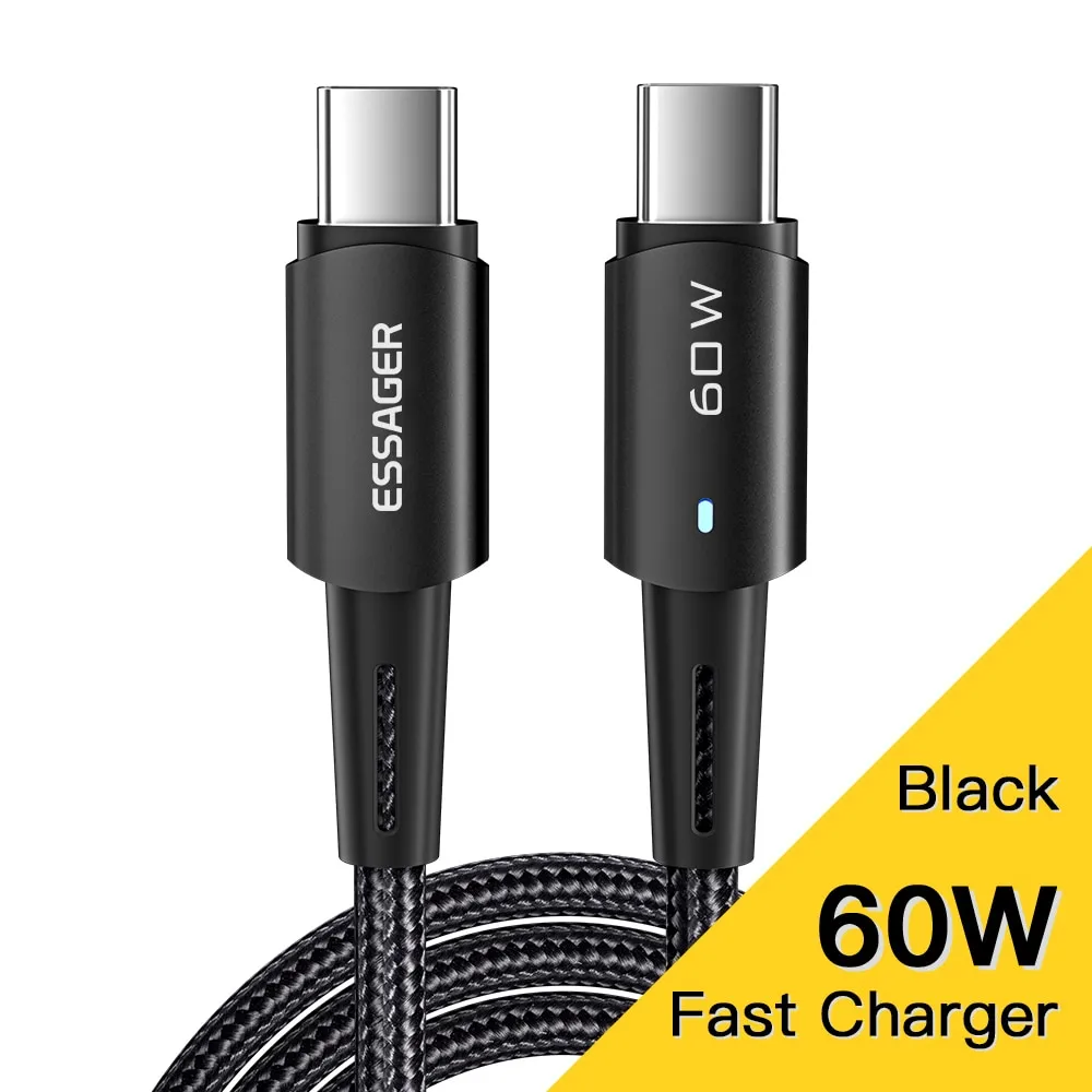 60W Type C C to C Cable Fast Charge Cable - Image 11