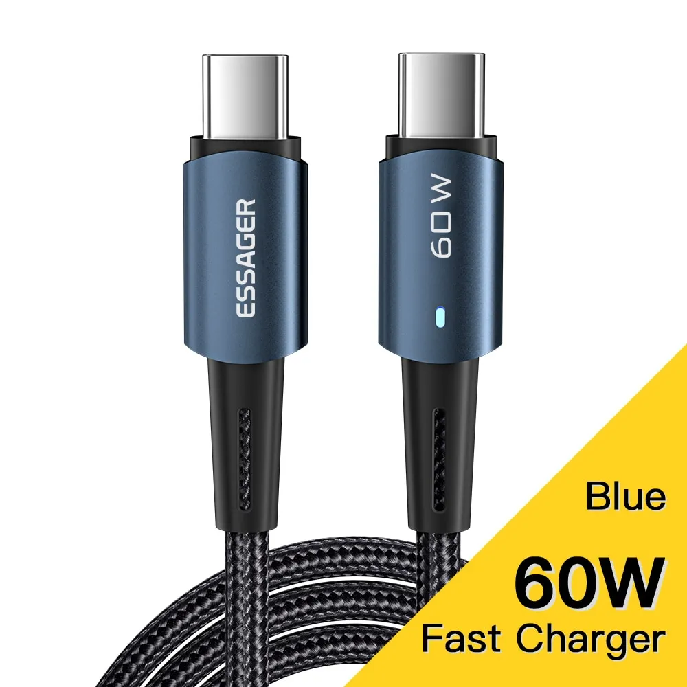 60W Type C C to C Cable Fast Charge Cable - Image 12