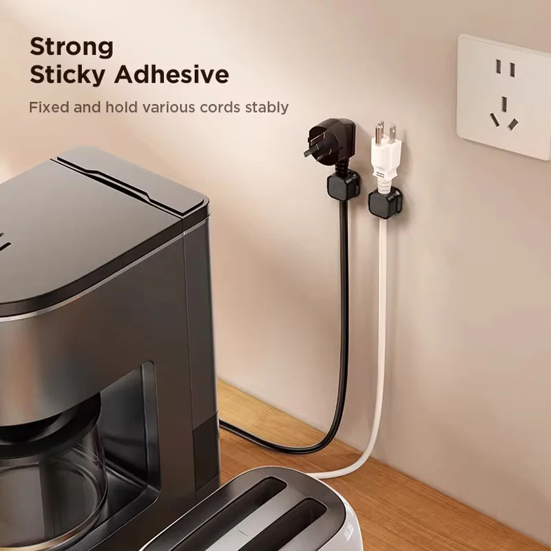 6Pcs Magnetic Cable Clips Set – Adjustable Cord Organiser & Under-Desk Cable Management Holder - Image 6
