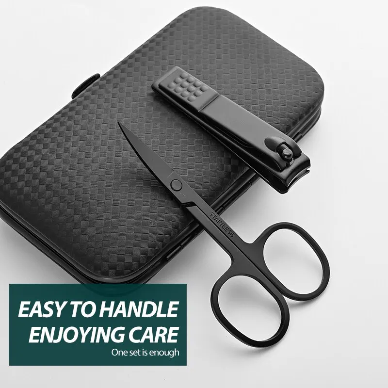 7-Piece Home Nail Clipper Set for Manicure and Grooming - Image 4