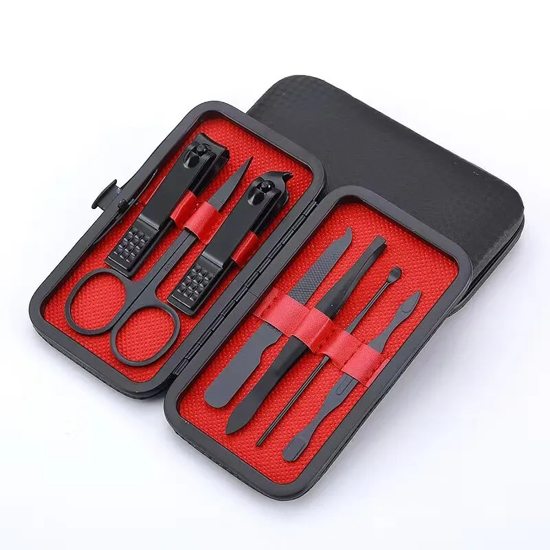 7-Piece Home Nail Clipper Set for Manicure and Grooming - Image 7