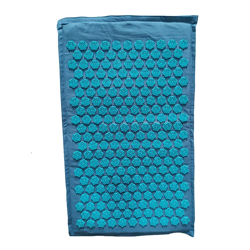 74x44cm Nature Linen Massage Yoga Mat - Image 32