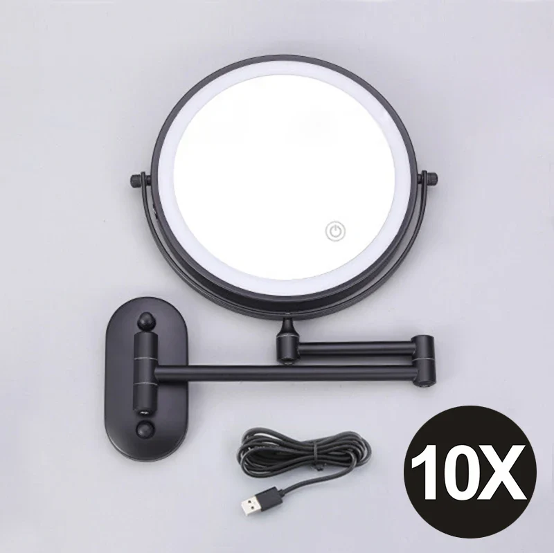 8 Inch Double-Sided LED Makeup Mirror - Image 12