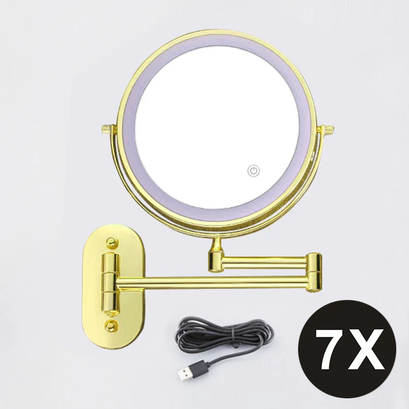 8 Inch Double-Sided LED Makeup Mirror - Image 13
