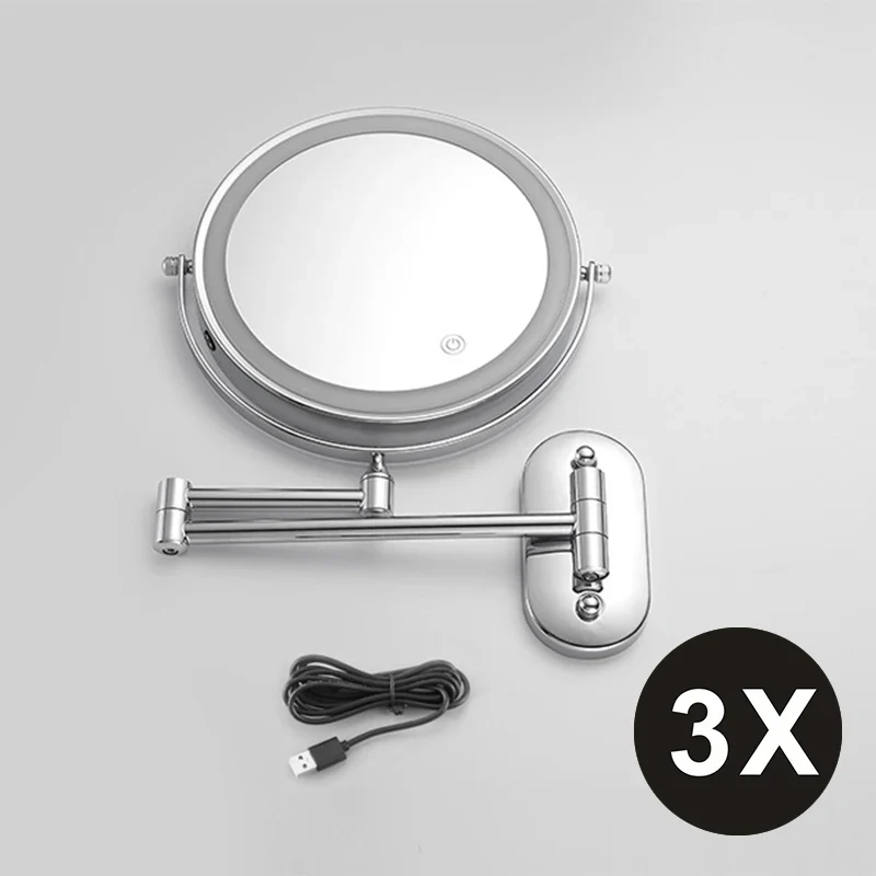 8 Inch Double-Sided LED Makeup Mirror - Image 16