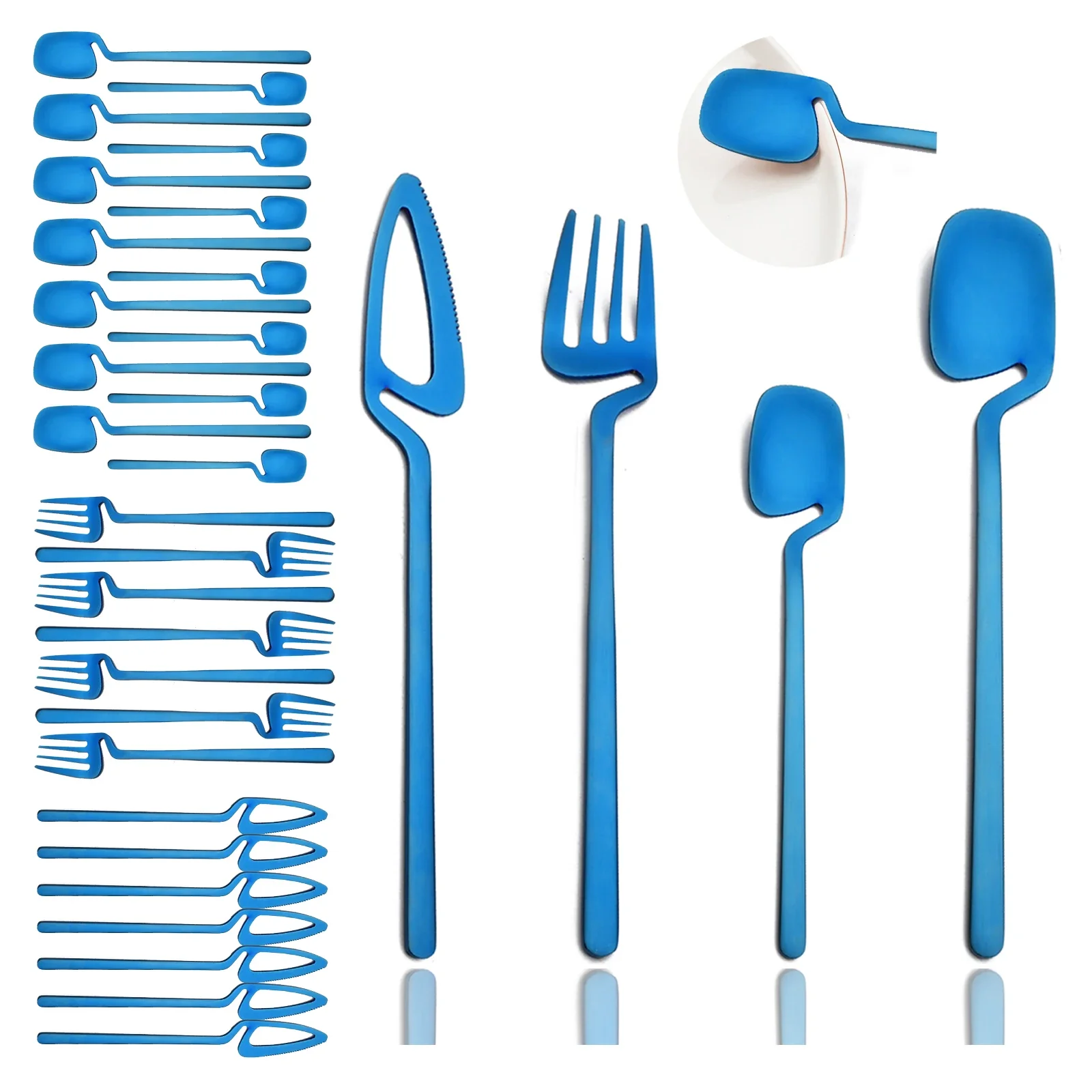 8 People Dinnerware Cutlery Set 304 - Image 13