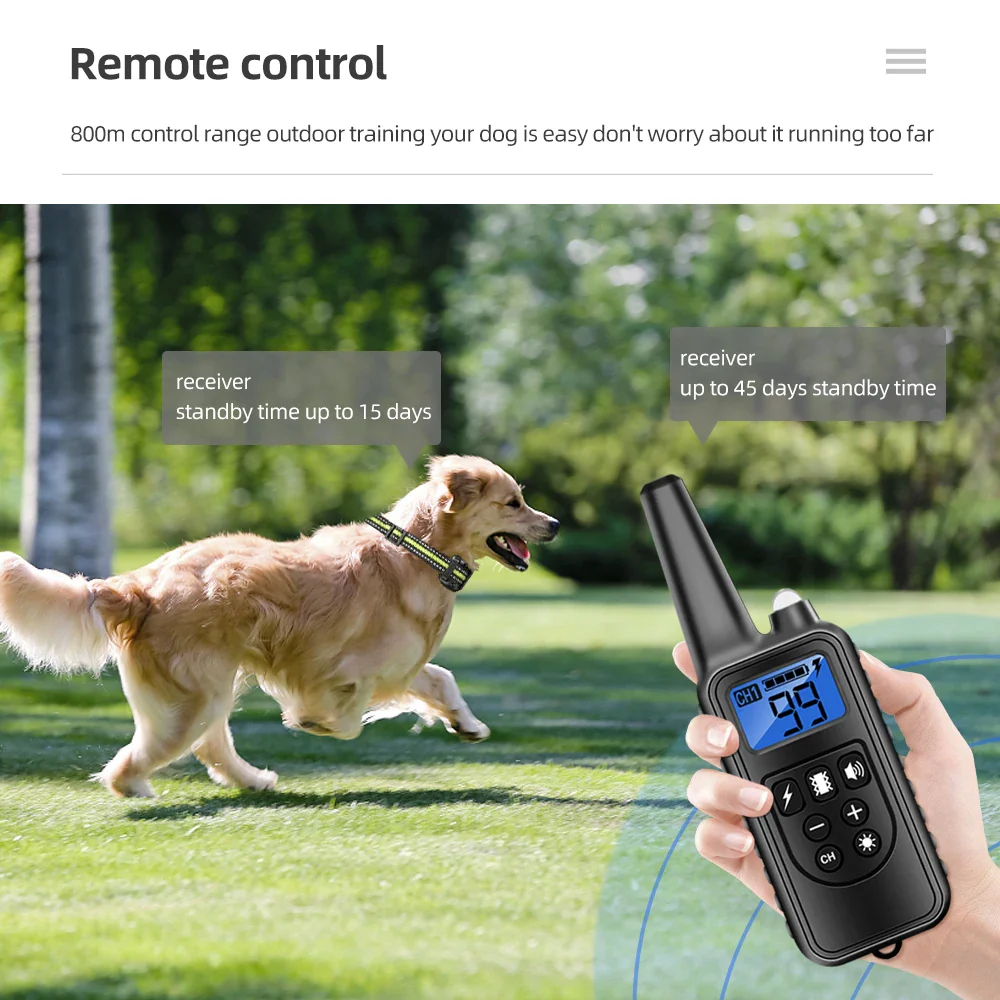 800m Dog Training Collar - Image 3