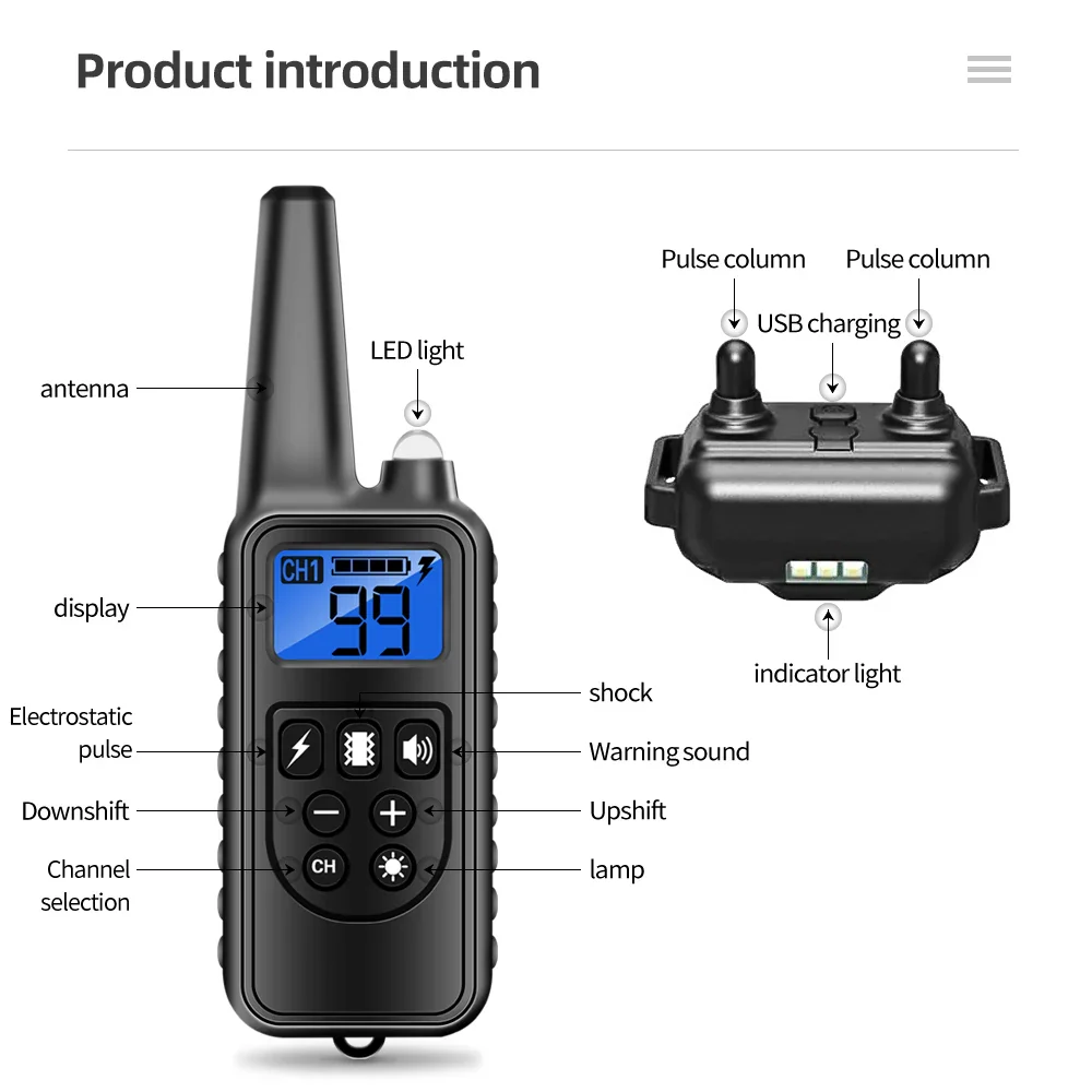 800m Dog Training Collar - Image 4