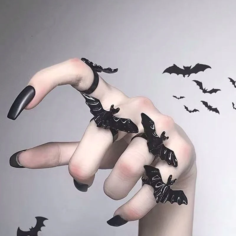 Accessories Black Bat Adjustable Ring Steam - Image 4