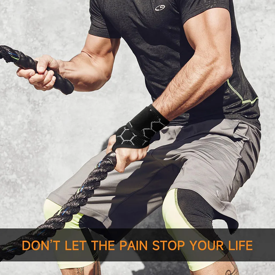 Adjustable Compression Wrist Brace for Versatile Support - Image 5