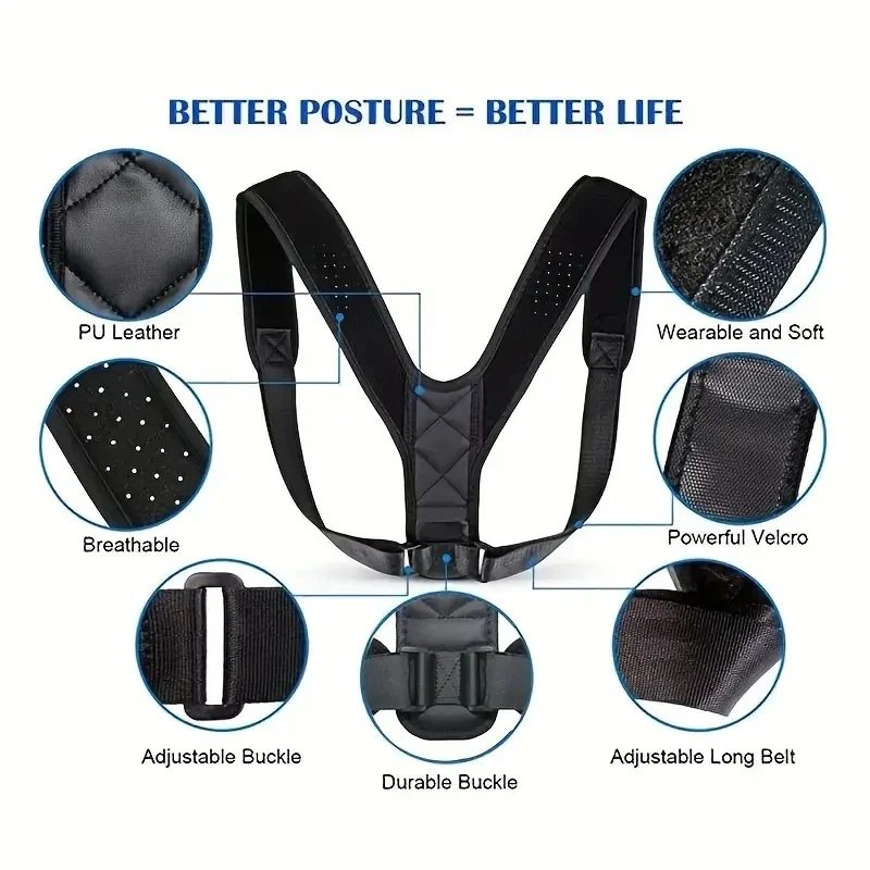 Adjustable Unisex Posture Corrector - Image 2