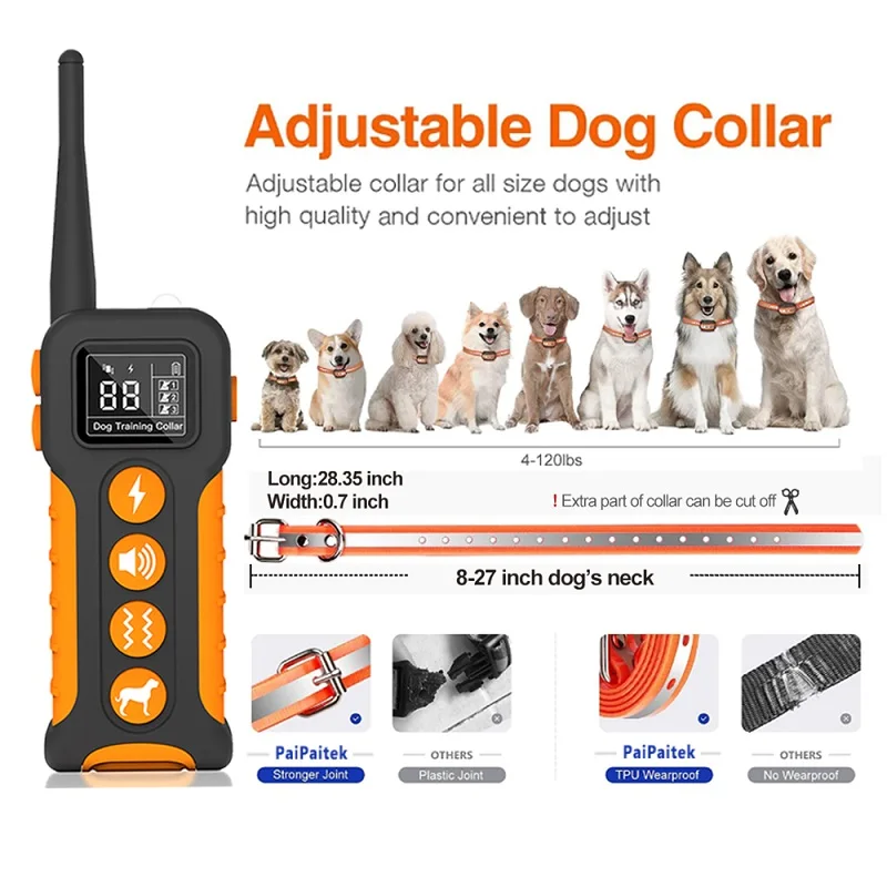 Advanced Dog Training Collar Device (1000 meters) - Image 6