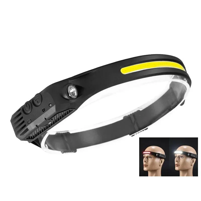 Advanced Induction COB LED Headlamp with Sensor Control - Image 11