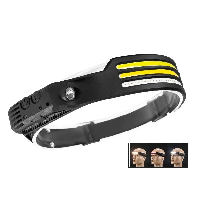Advanced Induction COB LED Headlamp with Sensor Control - Image 7