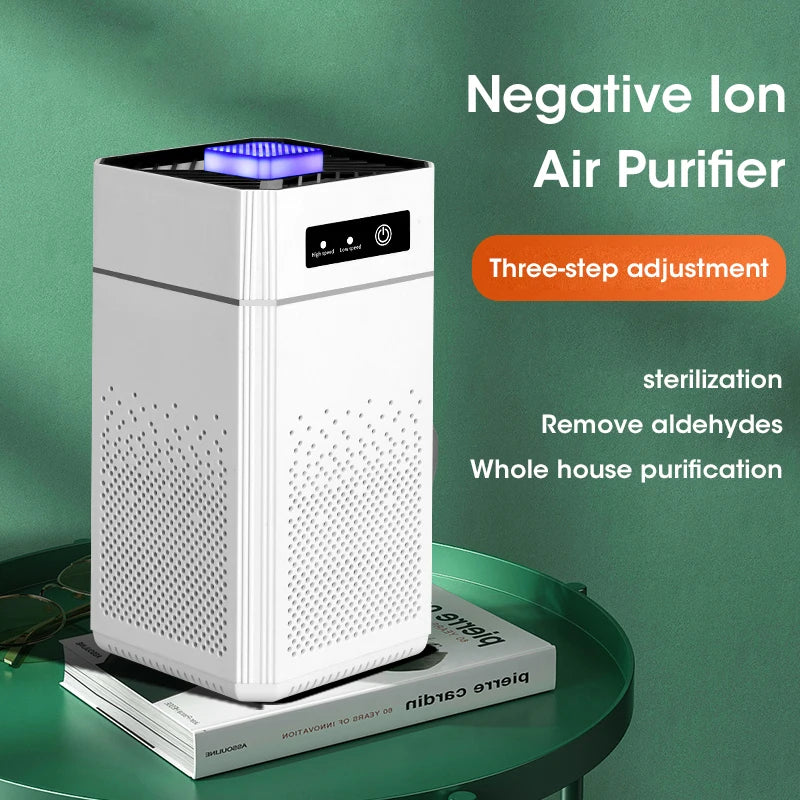 Air Purifier with Negative Ions Generator and Replaceable HEPA Filter - Image 5
