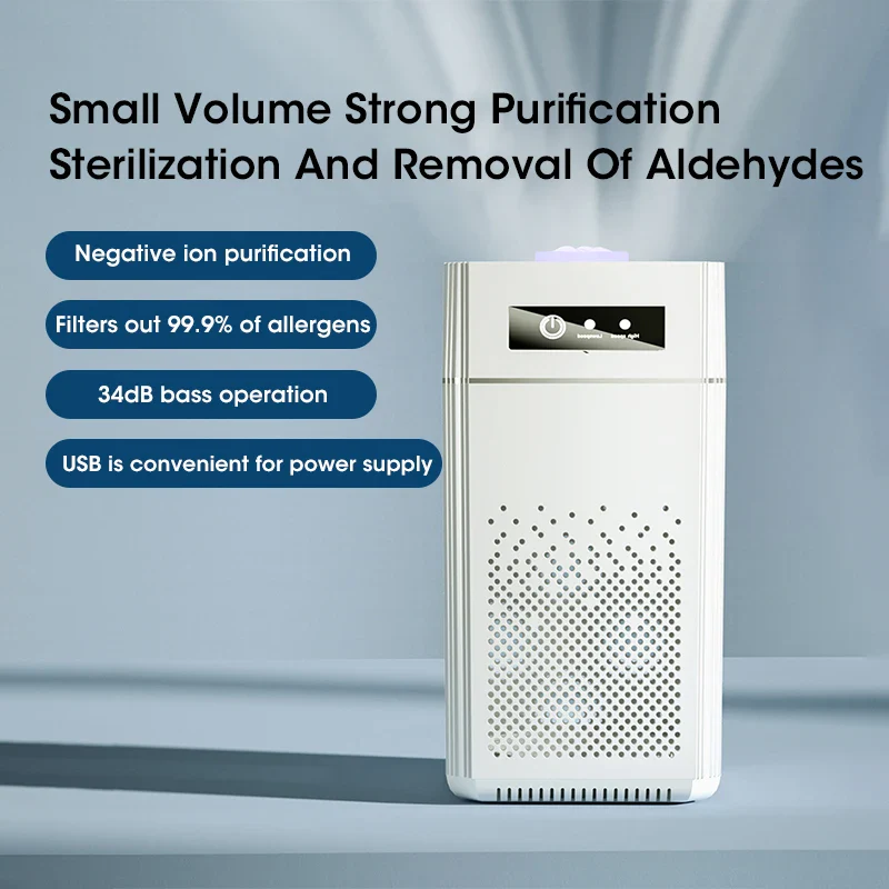 Air Purifier with Negative Ions Generator and Replaceable HEPA Filter - Image 6