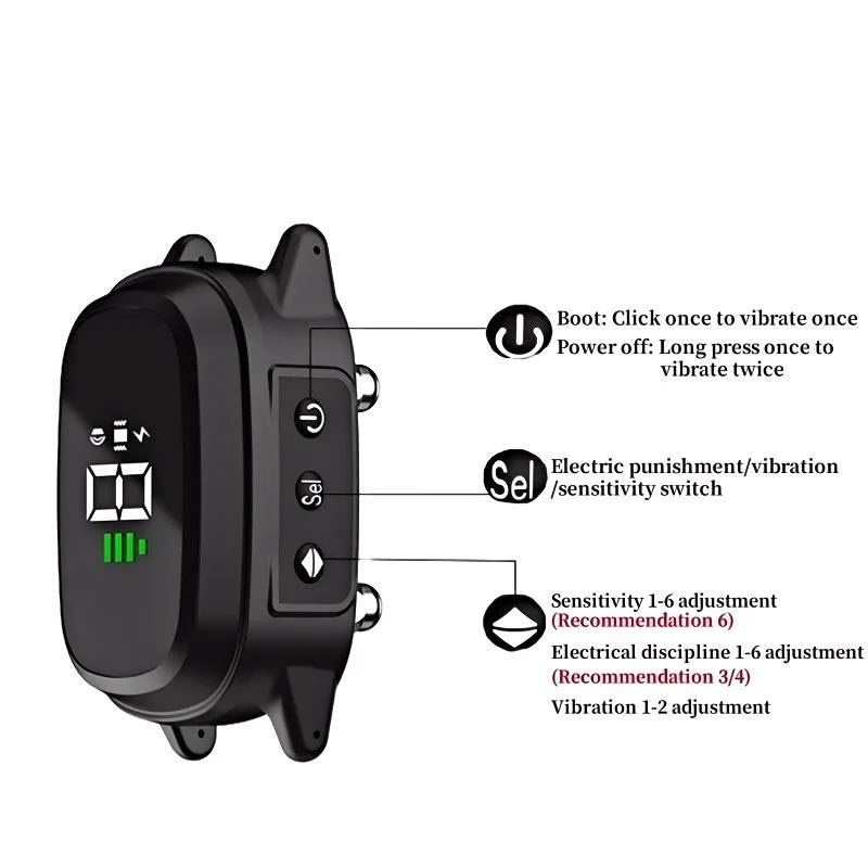 Anti-Barking Collar – Vibration & Shock Training for All Dog Sizes - Image 2