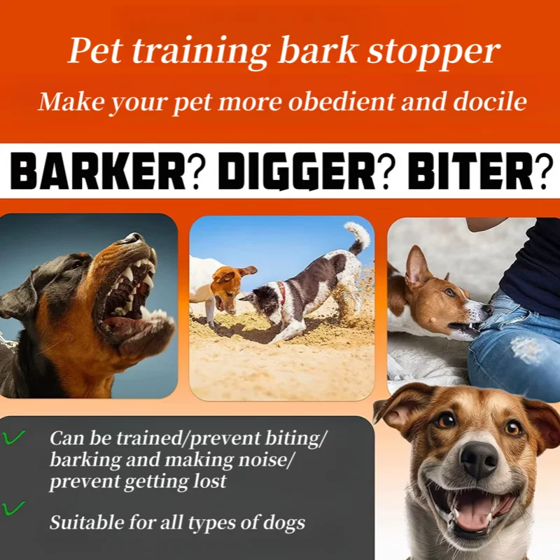 Anti-Barking Collar – Vibration & Shock Training for All Dog Sizes - Image 5