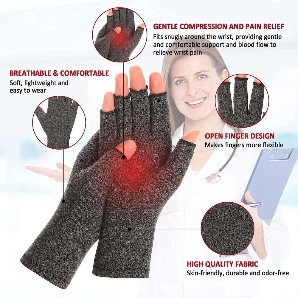 Arthritis Compression Gloves for Pain Relief - Image 3