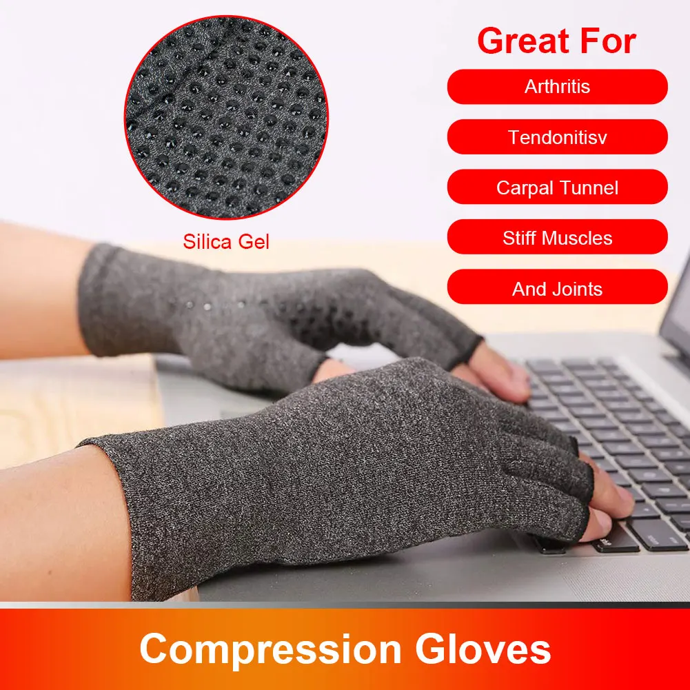 Arthritis Compression Gloves with Enhanced Grip - Image 2