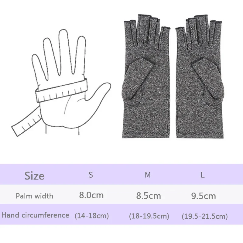 Arthritis Compression Gloves with Touch Screen Capability - Image 3