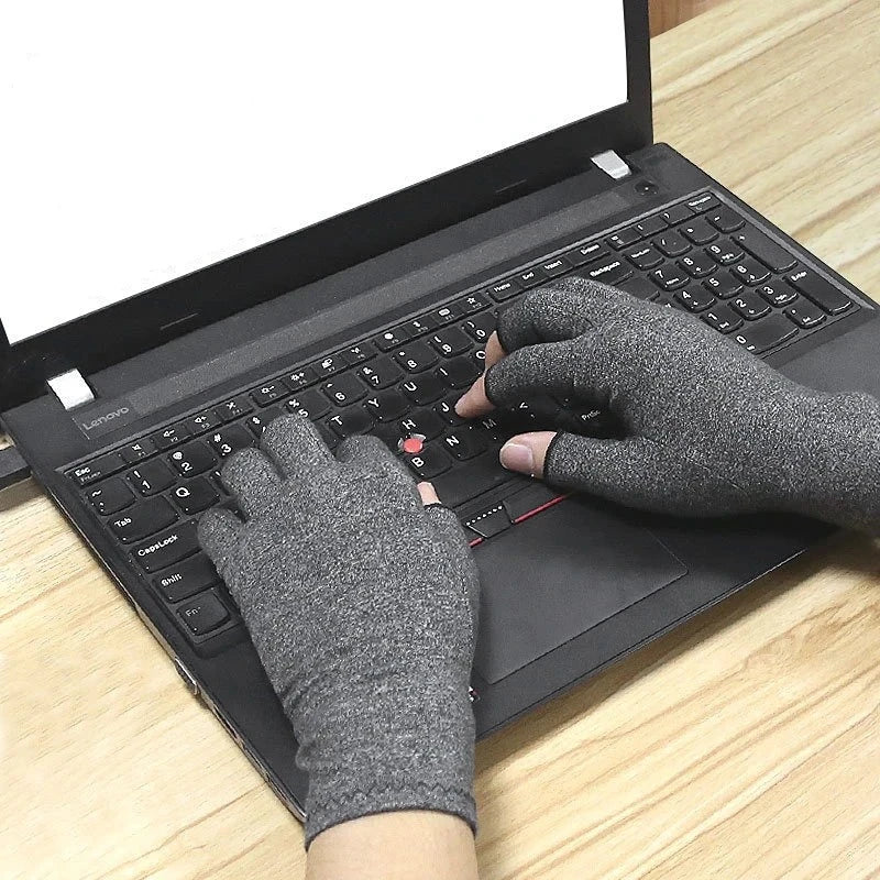 Arthritis Compression Gloves with Touch Screen Capability - Image 6