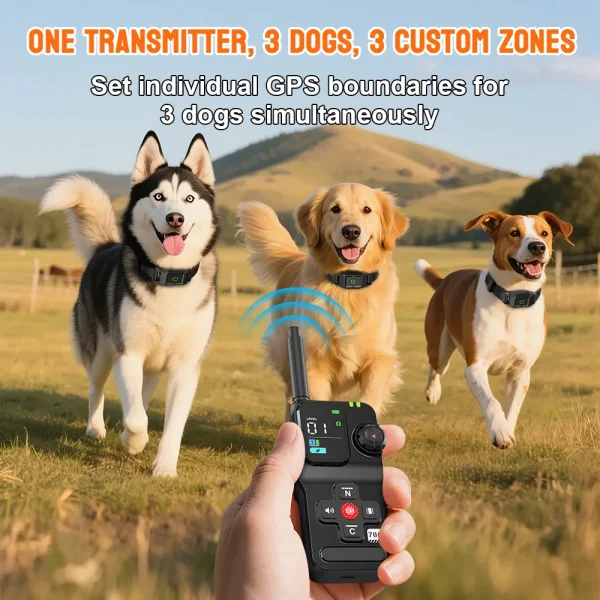 Astko F700 GPS 3-in-1 Wireless Dog Fence – Intelligent Protection for Active Dogs - Image 2