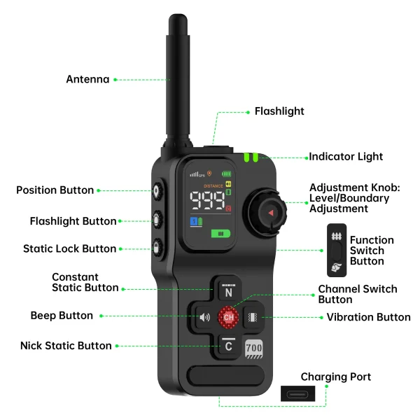 Astko F700 GPS 3-in-1 Wireless Dog Fence – Intelligent Protection for Active Dogs - Image 9
