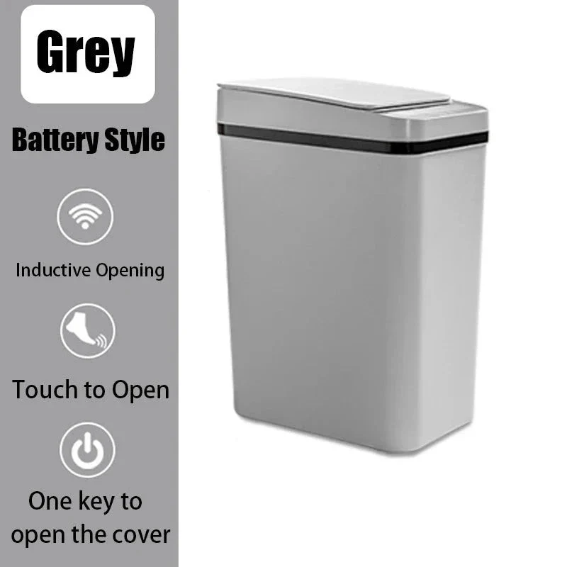 Bathroom Touchless Trash Bin - Image 12