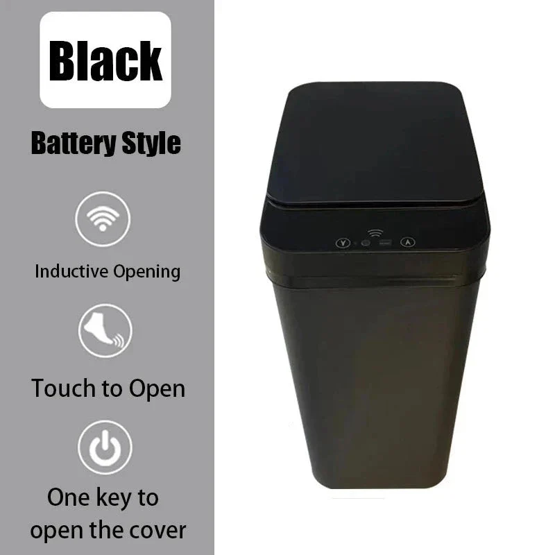 Bathroom Touchless Trash Bin - Image 9
