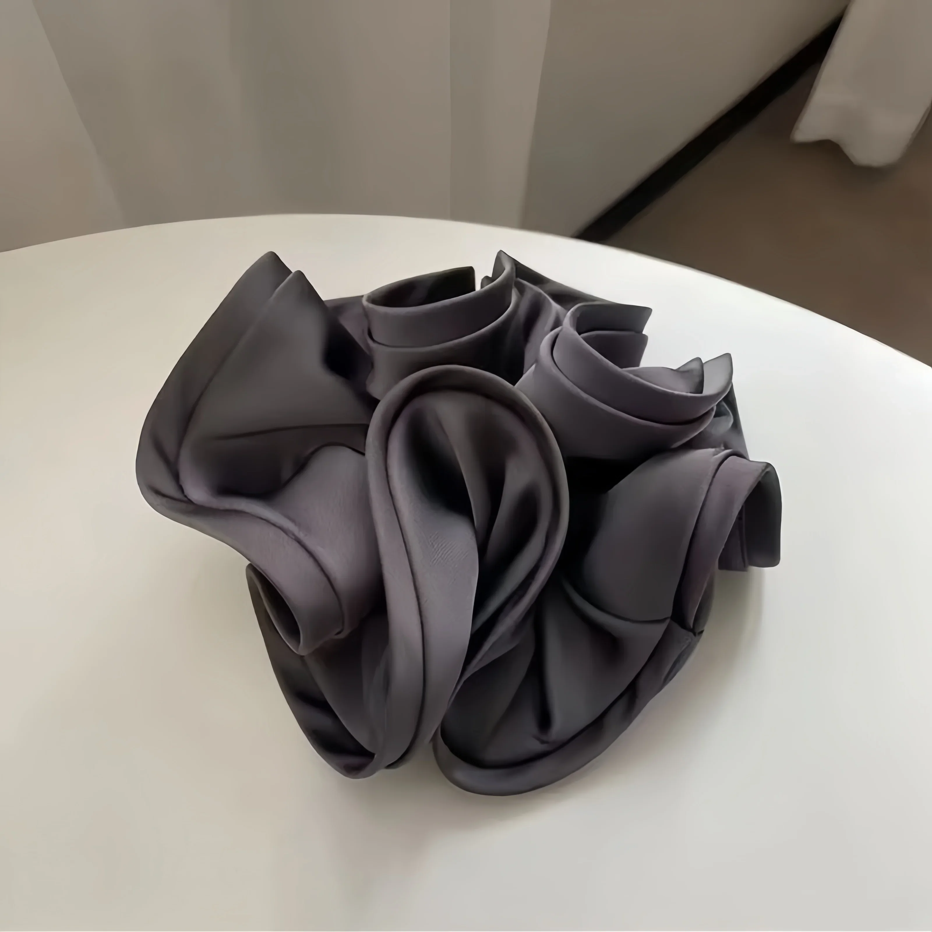 Big Satin Hair Tie Scrunchies - Image 7