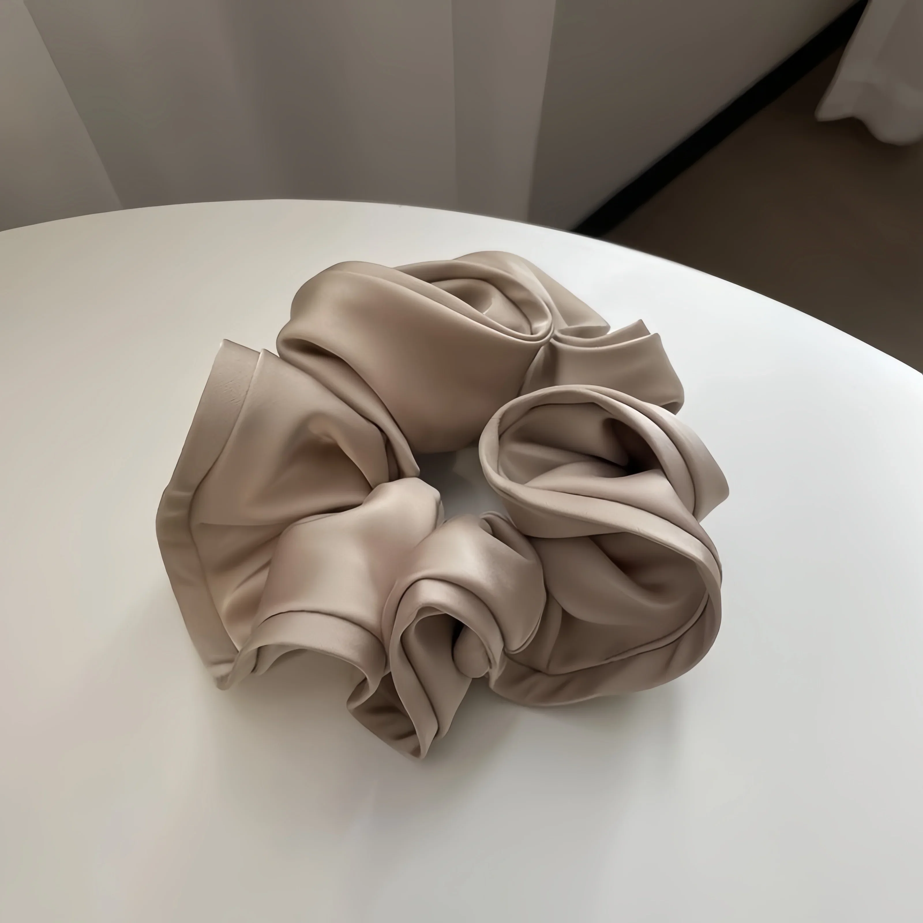 Big Satin Hair Tie Scrunchies - Image 9