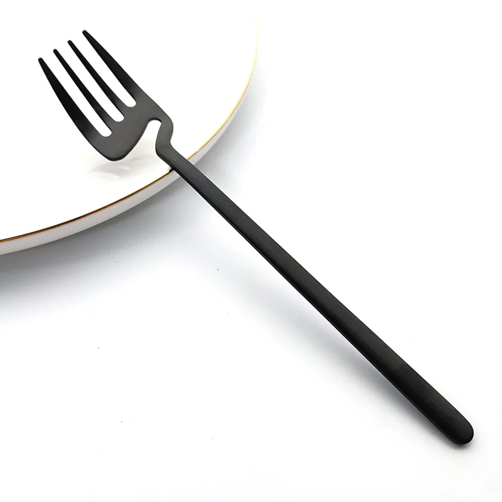 Black Cutlery Set (24-Piece / 6-People) - Image 3